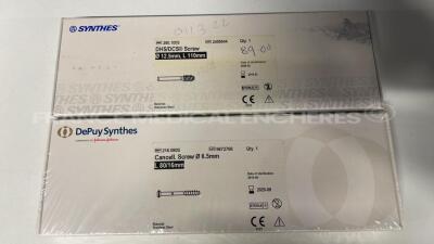 Lot of Synthes Bone Screws - 3