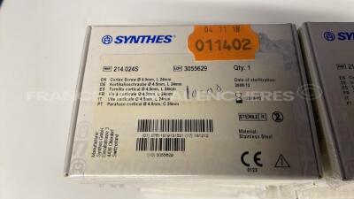 Lot of Synthes Bone Screws - 7