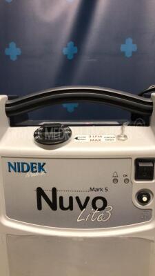 Lot of 2 Nidek Oxygen Concentrators Nuvo Lite 3 Mark 5 (Both power up) - 4