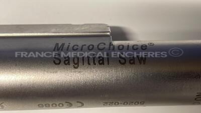 Lot of MicroChoice Sagittal Saw 5020-022 and MicroChoice High Speed Drill 5020 - 025 and FMS Shaver Tornado - 5