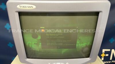 GE Ultrasound Voluson 730 Expert - YOM 2004 w/ GE Probe RAB4-8L and Sony Video Graphic Printer UP-895MDW - Boot error (Powers up) - 4