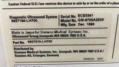 Siemens Ultrasound Sonoline Adara - Boot error (Powers up) - 13