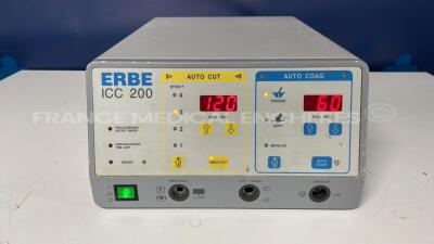 Erbe Electrosurgical Unit ICC 200 - (Powers up)