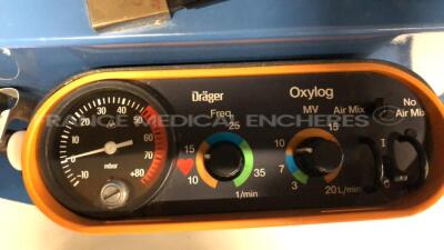 Drager Transport Ventilator Oxylog 2000 - 4