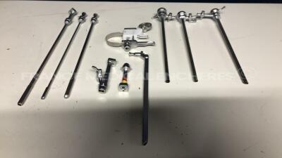Lot of Olympus Visual Obturator A2131 and 5 Olympus Cystoscopes Sheath A3545 / A3537 / A3528 / A3535 / A3532 and Olympus Cystoscope Bridge A2278