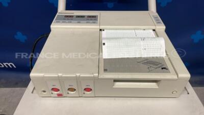 Hewlett Packard Fetal Monitor Series 50A w/ TOCO Probe and US Probe (Powers up) - 5