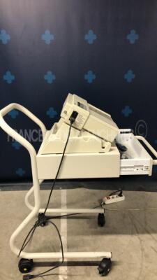 Hewlett Packard Fetal Monitor Series 50A w/ TOCO Probe and US Probe (Powers up) - 3