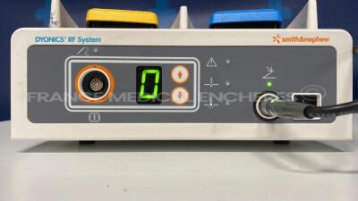 Smith and Nephew Electrosurgical Dyonics RF - YOM 2013 w/ Footswitch ( Powers up) - 4