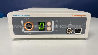 Smith and Nephew Electrosurgical Dyonics RF - YOM 2011 ( Powers up)