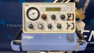 Drager Ventilator MicroVent - Untested due of the missing power cable - 4