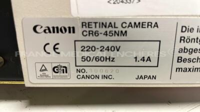 Canon Retinal Camera CR6-45NM - no power cable (Powers up) - 10