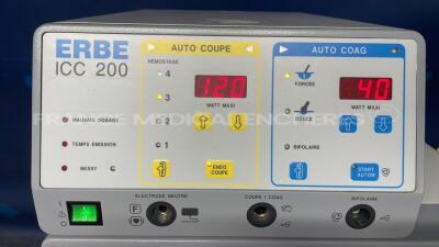Lot of Erbe Electrosurgical Unit ICC 200EA and Erbe Electrosurgical Unit APC 300 YOM 2002 (Both power up) - 5