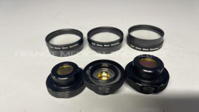 Lot of 3 Zeiss F200/F400/F250