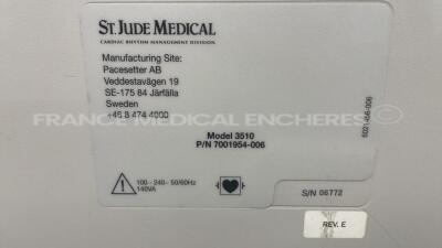 St Jude Medical Pacemaker Tester 3510 - S/W 6.6.2 (Powers up) - 5