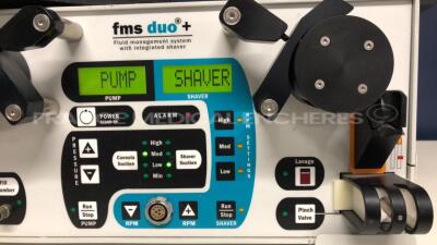 FMS Arthroscopy Shaver System Duo Plus with Footswitch - no power cable (Powers up) - 5