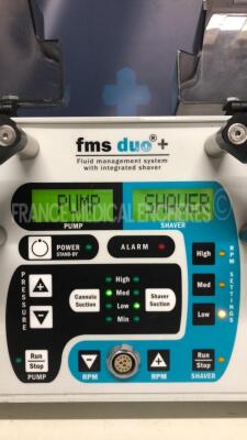 Depuy Fluid Management System and Integrated Shaver FMS Duo - no power cable (Powers up) - 5