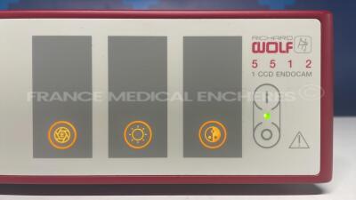 Wolf Processor Endocam 5512 1CCD (Powers up) - 4