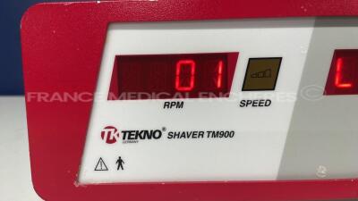 Tekno Arthroscopy Shaver TM900 - YOM 2007 - no power cable (Powers up) - 4