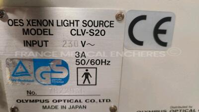 Olympus Xenon Light Source CLV-S20 (Powers up) - 7