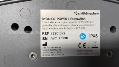 Smith and Nephew Footswitch Dyonics Power II - 4