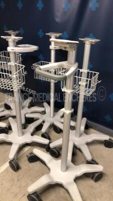 Lot of 6 Trolleys for Spacelabs Patient Monitor Qube - 3