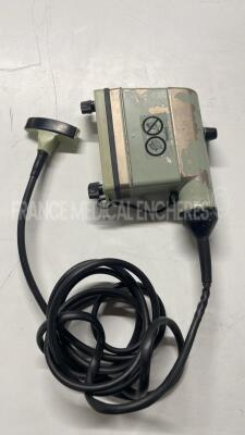 BK Medical Utrasound Falcon 2101 w/ Footswitch and BK Medical Probe 8816 - untested because of unfunctional plug (Powers up) - 7