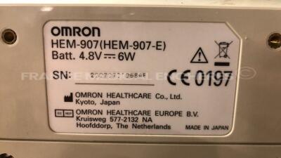 Lot of 3 Omron Tensiometers HEM-907 (All power up) - 7