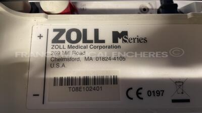 Zoll Defibrilator Mseries - w/ ECG electrodes (Powers up) - 7