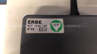 Erbe Electrosurgical Unit ICC 200 - w/ Erbe Handpieces 20190-065 and 20194-057 - fooswtich (Powers up) - 5