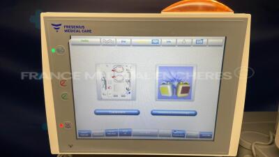 Lot of 2 Fresenius Dialysis 5008 Cordiax - YOM 2015 - S/W 4.57 Count 18663H and 19513H (Both power up) - 8