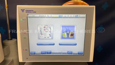 Lot of 2 Fresenius Dialysis 5008 Cordiax - YOM 2015 and 2014 - S/W 4.57 Count 17892H and 20571H (Both power up) - 6