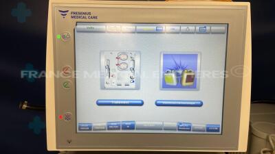 Lot of 2 Fresenius Dialysis 5008 Cordiax - YOM 2015 - S/W 4.57 Count 18900H and 17543H (Both power up) - 7