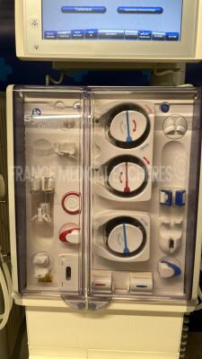 Lot of 2 Fresenius Dialysis 5008 Cordiax - YOM 2015 - S/W 4.57 Count 18900H and 17543H (Both power up) - 8