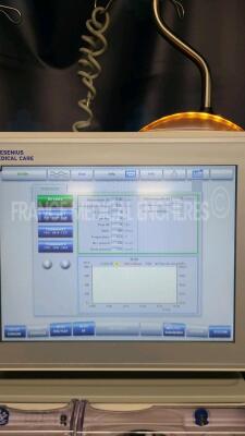 Lot of 2 Fresenius Dialysis 5008 Cordiax - YOM 2012 and 2015 - S/W 4.57 Count 17616H and 7330H (Both power up) - 3
