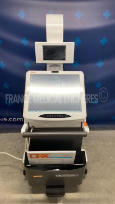 Carestream Mobile X-RAY DRX Motion - YOM 2015 - S/W 5.7.612.3201 - generator BMX AR30-30 -Collimator type Ralco - tube X22 - radio mobile in working condition - last calibration 06-12-2021 - cable brakes on mobile have to be repaired (Powers up) - 2