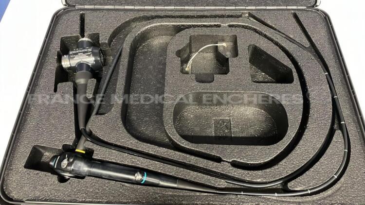 Olympus Video Bronchoscope BF-160 - to be repaired - leak in the operative channel - blurred image - some parts are missing on the handle