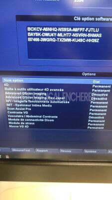 GE Ultrasound Vivid E9 - YOM 2011 - S/W version 110 revision 1.3 - Options 4D - advanced 4D tool box - AFI - IMT - scan assist pro - VG contrast - DICOM connectivity module - stress module - VG 4D mass - strain 4D 2D auto EF 6 - w/ M5S-D probe YOM 2019 - - 10