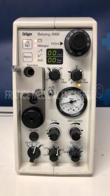 Drager Ventilator Babylog 2000 (¨Powers up)