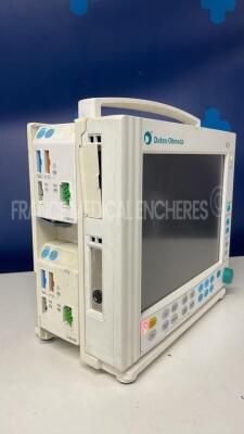 GE Datex Ohmeda Patient Monitor F-CM1-4 - YOM 2006 - w/ module SPO2/T1 T2/PNI/ECG (Powers up) - 3