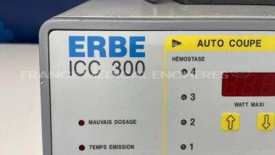 Erbe Electrosurgical Unit ICC 300 - YOM 2002 -w/ footswitch (Powers up) - 4