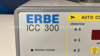 Erbe Electrosurgical Unit ICC 300 - YOM 2003 -w/ footswitch (Powers up) - 7