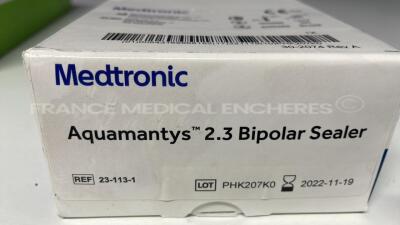 Lot of Medtronic Bipolar Sealer 232-113-1 and Medtronic Peak Plasmablade 3-0S - 2