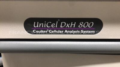 Beckman Hematology Analyzer Coulter DXH 800 Cellular Analysis System - YOM 2010 (Powers up) - 9