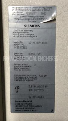 Siemens Mobile X-Ray Mobilett Plus E - YOM 2000 (Powers up) - 8