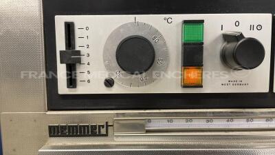 Memmert Laboratory Incubator B26 - no power cable (Powers up) - 4