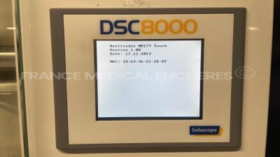 Soluscope Endoscope Drying Cabinet DSC 8000 - YOM 2016 - no power cable (Powers up) - 2