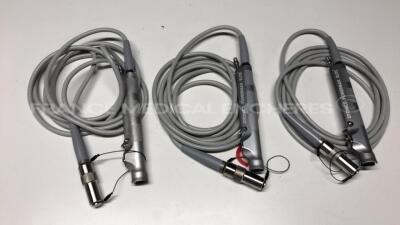 Lot of 3 Smith and Nephew Handpieces Powermax Elite