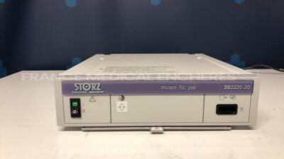 Storz Video Processor Tricam SL PAL 202220 20 (Powers up)