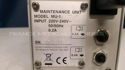 Olympus Maintenance Unit MU-1 - YOM 2007 - no power cable (Powers up) - 4