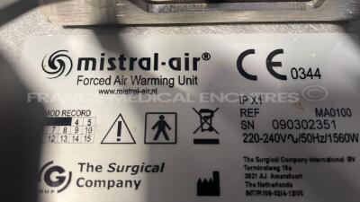 The Surgical Company Patient Warming Unit Mistral Air MAO100 (Powers up) - 4